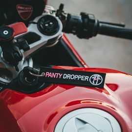 MotoLoot Keychain for Motorcycles, Scooters, Cars and Gifts (Panty Dropper)