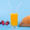 Resuable Metal Straws - 6 Pack Stainless Steel Drinking Straw,Portable