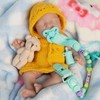 IVITA 8 inch Crying Mini Silicone Baby Dolls Weep Tiny