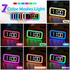 MOSUO Digital Alarm Clock with RGB Light, Digital Clock with