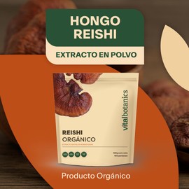 Extracto Orgánico de Hongos Adaptogenos Nootropicos en Polvo 100g / 100 Porciones | Suplementos Alimenticios Libres de Gluten, Vegano y Apto Keto para más de 3 meses de consumo | VITALBOTANICS