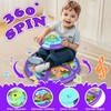 Toy RetroAudio Dinosaur Sit and Spin Toy for Toddlers 1-3
