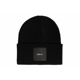 Replay Unisex Winter Hat, Black 098