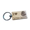 Ashton and Finch I Love Springer Spaniels Keyring – Wooden