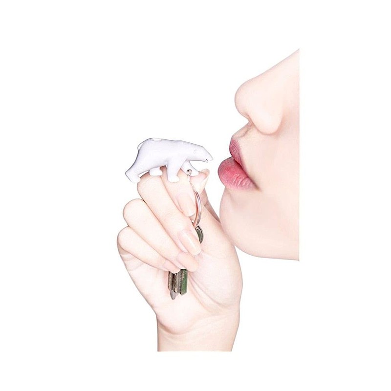 QUALY - Key ring polar bear key box