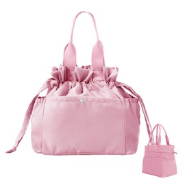 MEXS Lunch Bag for Women Reusable Drawstring Insulated Lunch Box Stain-Resistant Large Cinch Closure Lunch Bags for Work Office