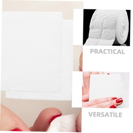 WOONEKY 2 Rolls Lint Nail Wipes for Gel Nails Soft Makeup Remover Paper Towels Convenient Manicure Unloading Towels for Home and Travel Total