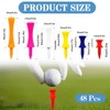 Golf Tees Plastic Golf Tees Tee Set for Driver Value