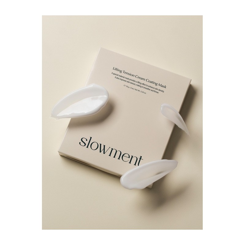 [1+1] 5 Lifting Tension Cream Coating Masks (1 additional sheet