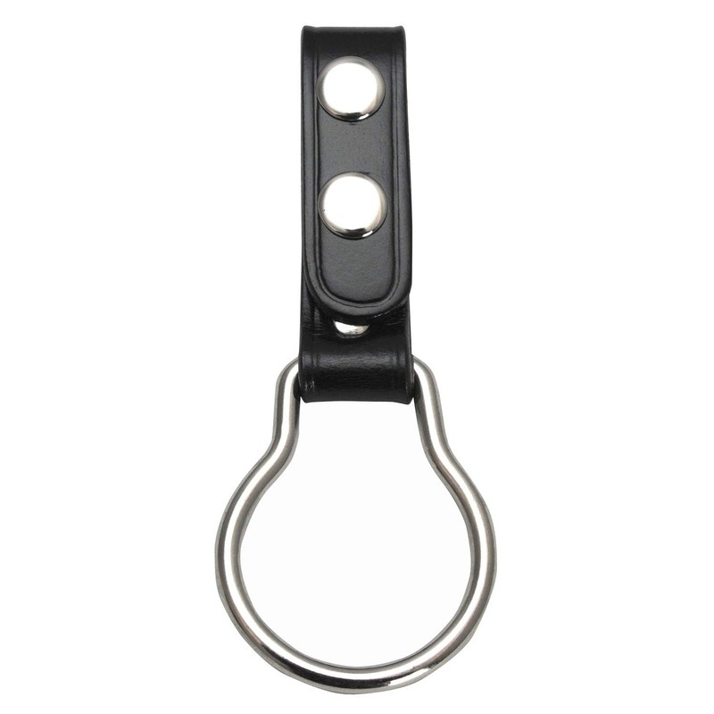 RYNO GEAR Plain Leather Ring Flashlight Holder