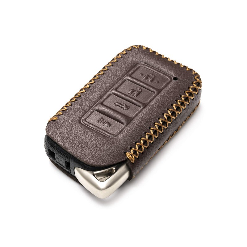 Vitodeco Genuine Leather Smart Key Fob Case Cover Protector Suitable