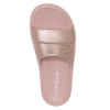 Ryka Women's Restore Slide Recovery Sandal, Rose Gold, 10