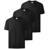 ZITY 3 Pack Men's T-Shirts Cotton Crew Neck Basic Tee