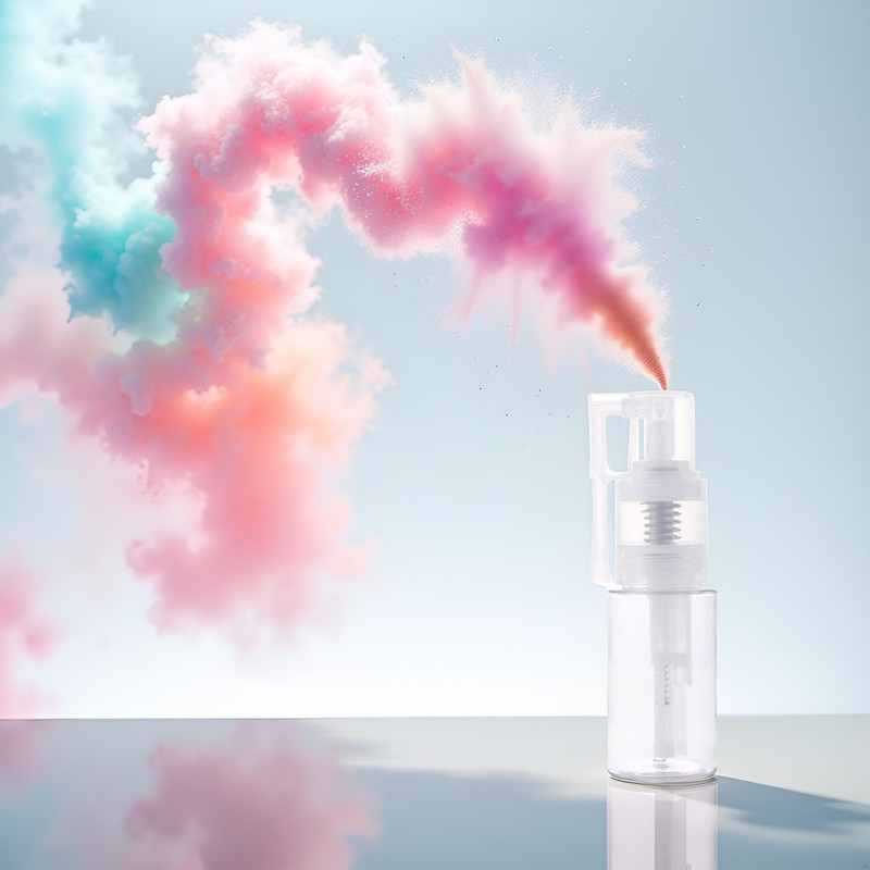 Galyacht 14ml Powder Spray Bottle,Refillable Hair Fiber Applicator, Empty Powder
