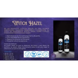 Witch Hazel Tattoo Mixer Boycott Sombras Tatuaje 250 Ml