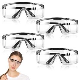 Protective Eyewear – Multi-layer Coating Clear Anti-Fog, Anti-Scratch Safety Glasses - Versatile Eye Protection for Men, Women, and Children