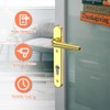 Bwintech 1 Set Pvd Gold UPVC Door Handle Set Stainless
