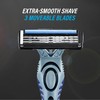 BIC Flex 3, Triple Blade Razor Blades for Men, With