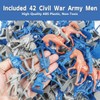 HAPTIME Civil War Army Men Set (42 pcs ) ,