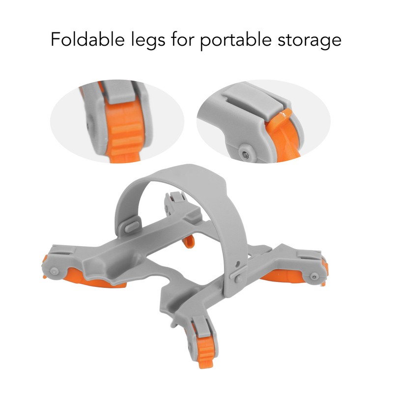 Drone Landing Gear Folding Spider Shape 30mm Silicone Straps Anti