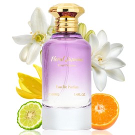 Jean Rish Floral Jasmine Perfume for Women, Eau De Parfum (3.4 Fl Oz / 100ml) with Bergamot, Floral Jasmine & Vanilla Notes - Long Lasting and Luxury Fragrance