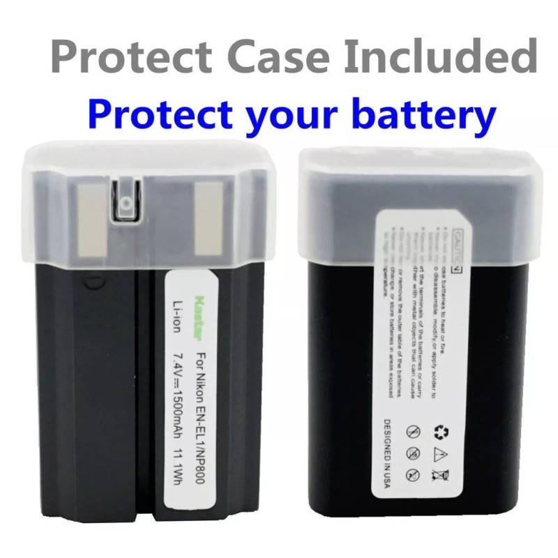 For Konica Minolta, For Nikon 2x Kastar Battery for Konica