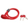 PALMY Wire Lock P-4505/Φ12×700mm Red