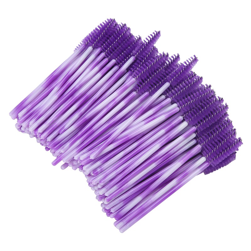 200pcs Disposable Eyelash Brush Travel Portable Lash Brush Makeup Tool