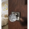 Baldwin Crystal Passage, Satin Nickel