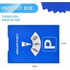Oneroomone 10 x Cardboard Parking Discs 11 x 15 cm