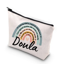 WCGXKO Doula Thank You Gift Doula Definition Gift Doula Zipper Pouch Cosmetic Bag (Doula CA)