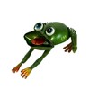 DARO DEKO Metal Figurine Sitting Frog 14 x 8 cm
