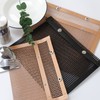 Grilling Pouches Fiberglass Mesh Non Stick High Temperature Resistant BBQ