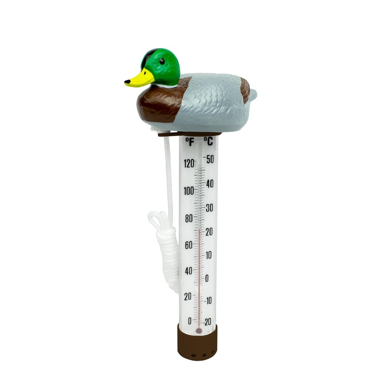Poolmaster Easy-Read Floating Swimming Pool, Pond and Spa Thermometer, Mallard