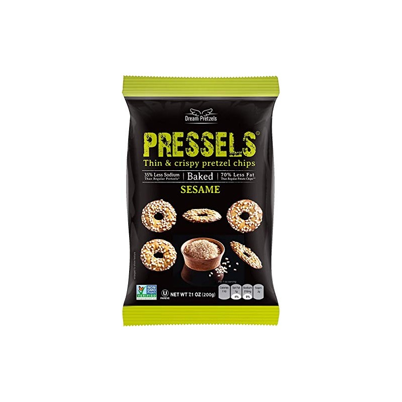 Dream Pretzel Chip Pressel Sesame natural, 7.1 oz