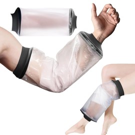 LIUQOBN Reusable Shower Arm Protector,Waterproof Leg Cover For Shower,Waterproof Arm Cover For Shower Waterproof Foot Cover For Shower Waterproof Arm Cover Waterproof Protection For Elbows And Arms