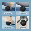 JIEJUNJIE Vibrating Massage Ball with 5-Speed Mode for Muscle Recovery,