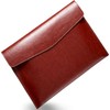 VICHE CATT File Case, PU Leather Document Case File A4