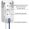 Toketa 2 Slot Porta Cepillo de Dientes para baño Wall