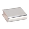 2pcs Leather Edge Slicker Gold Silver Aluminium Alloy Leather Trimming