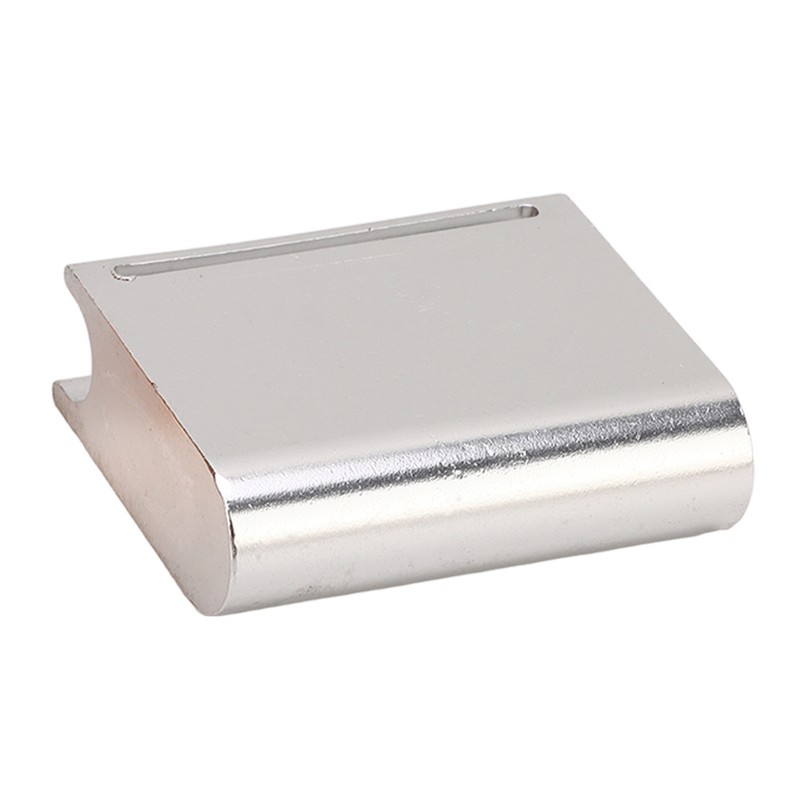 2pcs Leather Edge Slicker Gold Silver Aluminium Alloy Leather Trimming