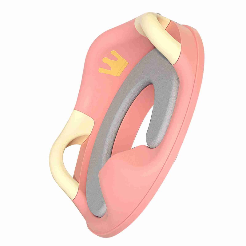 Kids Potty Training Seat Soft PU Cushion Splatter Proof Stable