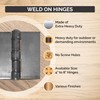 Hinge Outlet Weld On Hinge Extra Heavy Duty Steel, 2