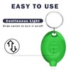Daemson Mini LED Green Light Keychain Flashlight, Small Keychain Flashlight