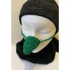 Green Plain Nose Warmer Birthday/Secret Santa/Stocking Gift Idea.