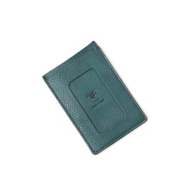 Sotto so-z-0072 Minerva Box Leather Pass Case, Genuine Leather, blue