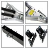 INTSUPERMAI 5000lbs Tow Bar Adjustable Universal Tow Bar Bumper Mount