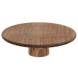 BANDEJA ACACIA 30X30X9 PIE NATURAL