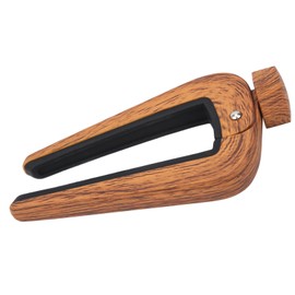 Flanger Guitar Capo Ukulele Tuning Tension Multifunction Musical Instrument AccessoriesDark Wood Grain