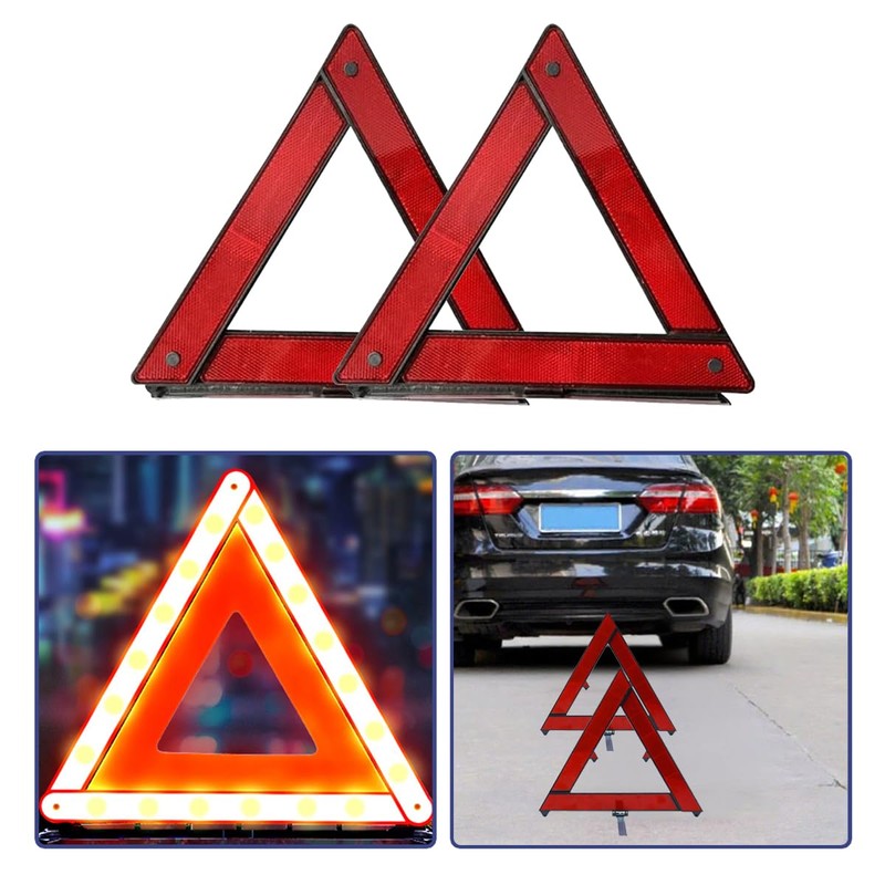 BTtime Triangle Display Board, Triangle Stop Display Board, Triangular Reflector,